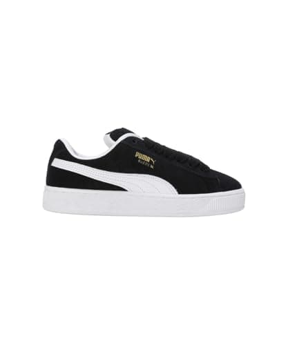 PUMA Suede XL (Big Kid) Sneaker, Black White, 6.5 US Unisex - Image 3