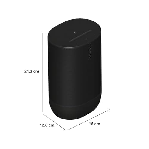 Sonos Move 2 - Black - Wireless Portable Bluetooth Speaker - Image 3