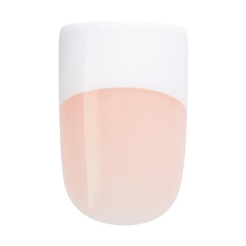 KISS Salon Acrylic Press On Nails, Nail glue included, 'Sugar Rush', French, Medium Size, Square Shape, Includes 28 Nails, 2g Glue, 1 Manicure Stick, 1 Mini File - Image 8