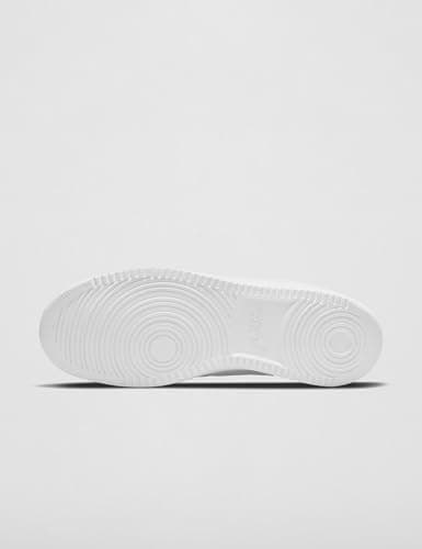 Nike Men's Court Vision Low Next Nature Shoes, White/White-White, 10.5 - Image 3