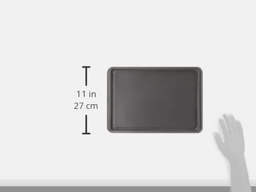 GoodCook Everyday Nonstick Carbon Steel Baking Sheet Set, 3 Pack – Small 13” x 9”, Medium 15” x 10”, Large 17” x 11” – Carbon Steel Cooking Pans, Cookie Sheet Bakeware Set - Image 3