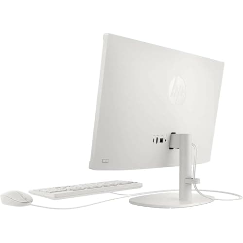 HP 2025 New 22 Inch All-in-One Desktop Computer • 12GB RAM • 256GB PCIe SSD • Intel CPU • Ultra-Quiet Design • Microsoft Office Trial • Wi-Fi 6 • White KB & Mouse • WOWPC Recovery USB • Windows 11 - Image 5