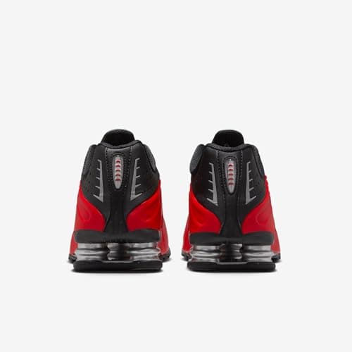 Nike Shox R4 Men's Shoes (HQ1988-600, University Red/Black/Metallic Silver/University Red) Size 10.5 - Image 6
