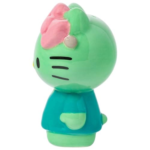 Silver Buffalo Sanrio Hello Kitty Halloween Ceramic Salt and Pepper Shaker Set, 5” L x 2” W x 3.5” H - Image 9