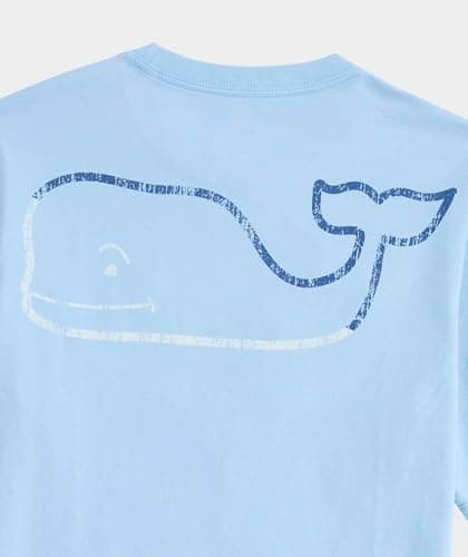 vineyard vines Boys' Burgee Vintage Whale Short-Sleeve Pocket Tee, Jake Blue - Image 3