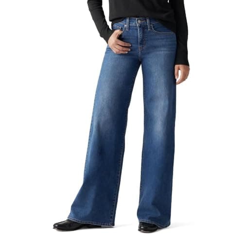 Levi's Women's 318 Shaping Wide-Leg Jeans | (Also Available in Plus), (New) Clever Girl, 28
