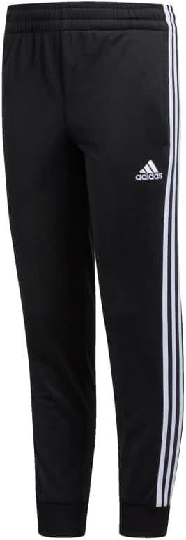adidas Boys Iconic Tricot Jogger Pants 8 Iconic Adi Black - Image 4