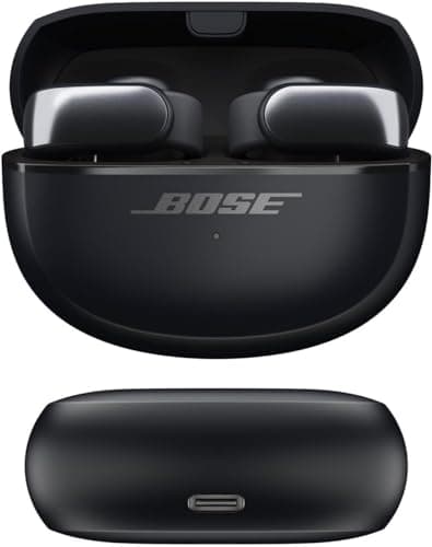 Bose Ultra Open Bluetooth Earbuds, True Wireless Earbuds with OpenAudio for Awareness, Clip On Design for Comfort, Immersive Audio, Up to 48 Hrs of Playtime, Black - Image 7