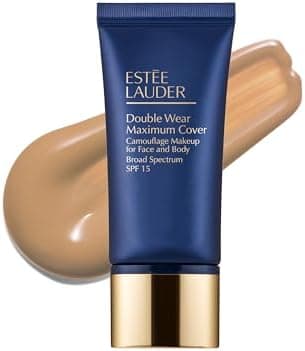 Estée Lauder Double Wear 24-Hour Maximum Cover Camouflage Foundation Makeup for Face and Body SPF 15 | Full Coverage | Tattoo Cover Up Makeup Waterproof, 1.0 Fl Oz - Image 2