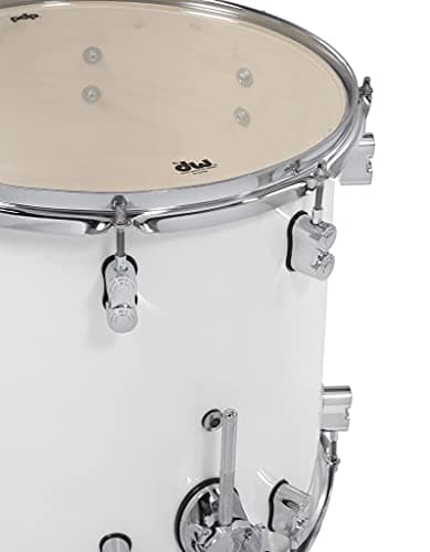 PDP By DW 7-Piece Concept Maple Shell Pack with Chrome Hardware Pearlescent White - Image 3