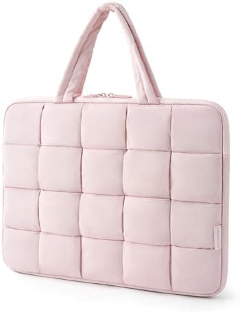BAGSMART Laptop Sleeve 13-14 Inch Puffy Lightweight Protective Case - Image 2
