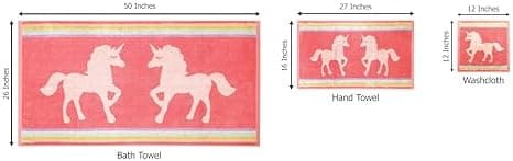 set of 12 unicorn washcloths - Image 6