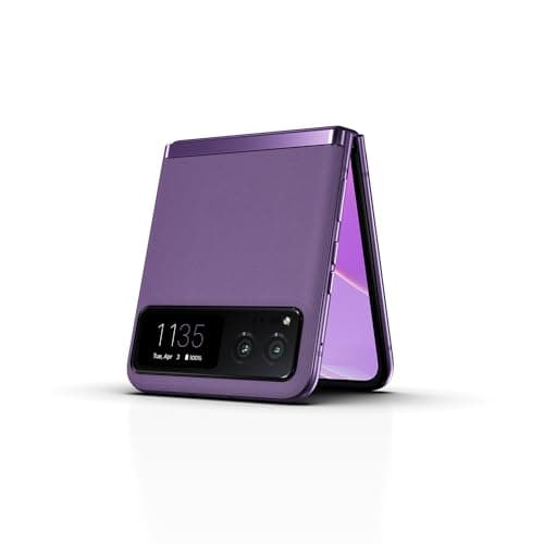Motorola razr | 2023 | Unlocked | Made for US 8/128 | 32MP Camera | Summer Lilac, 73.95 x 170.82 x 7.35mm - Image 6