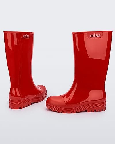 Melissa Welly Women's Rain Boot, Red, 9 - Image 5