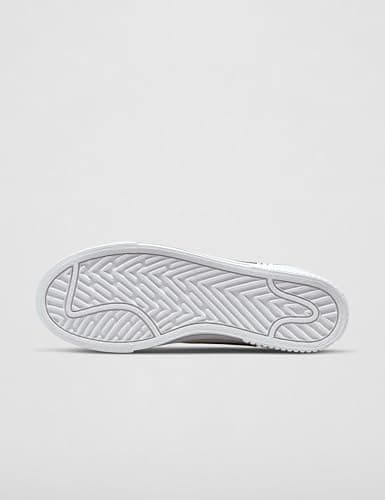 Nike Women's Court Legacy Sneaker, White/Black/Hemp/Team Orange, 7 - Image 3