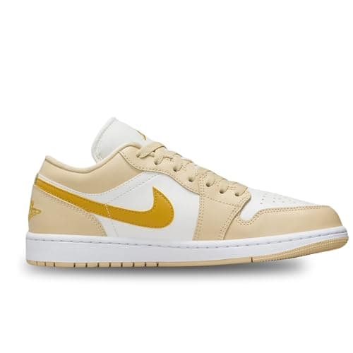 NIKE W Air Jordan 1 Low, Sale/Yellow Ochre 8.5 US (DC0774 170) - Image 2