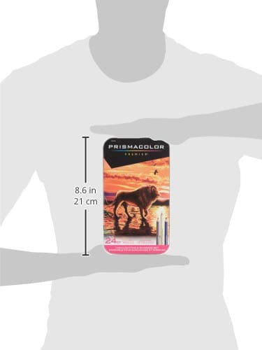 Prismacolor Premier Soft Core Colored Pencils, Vibrant Highlighting and Shading Set, Pack of 24 - Image 3
