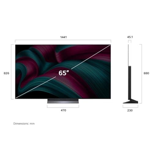 LG TV Evo AI C5 (2025) 65" OLED 4K UHD - OLED65C56LB - Image 5