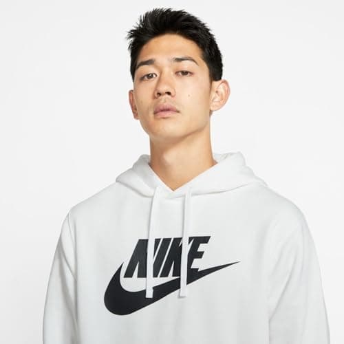 Nike Mens Futura Sweatshirt Fitness Hoodie White XL - Image 8