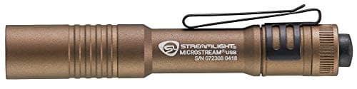 Streamlight 66608 MicroStream 250-Lumen EDC Ultra-Compact Flashlight with USB Rechargeable Battery, Clear Retail Packaging, Coyote - Image 2