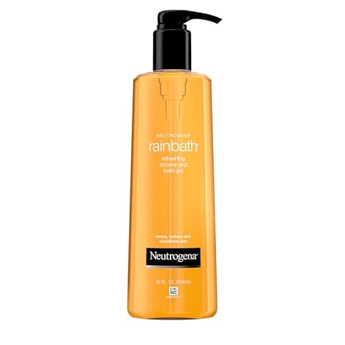 Neutrogena Rainbath Cleansing Shower & Bath Gel, Daily Moisturizing Body Wash Cleanser & Shaving Gel for Men & Women, Clean-Rinsing Creamy Lather for Softer & Smoother Skin, Original Scent, 32 fl. Oz - Image 2