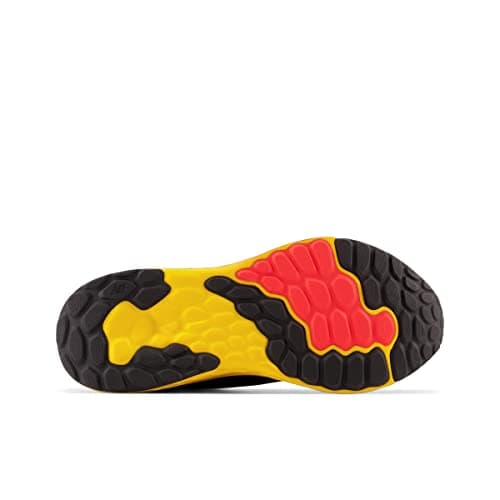 New Balance Fresh Foam Arishi V4 Lace-up Running Shoe, Team Navy/Electric Red/Egg Yolk, 5.5 US Unisex Big Kid - Image 6