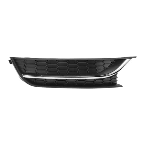 Hihaha No.561853666C Fog Light Grill for Volkswagen Passat 2012-2015 Front Right Front Lower Bumper Fog Light Cover Inserts ABS 1 Pc Black Silver Tone
