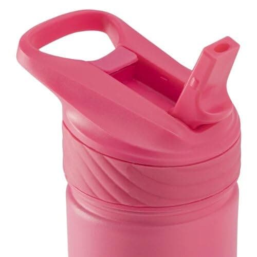 Tal Stainless Steel Ranger Water Bottle with Easy Sip Straw 26 oz, Bright Pink, WM2765-F - Image 2