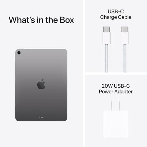 Apple iPad Air 11-inch with M3 chip Built for Apple Intelligence, Liquid Retina Display, 128GB, 12MP Front/Back Camera, Wi-Fi 6E, Touch ID, All-Day Battery Life — Space Gray - Image 6