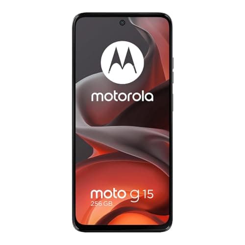 Motorola Moto G15 4G LTE (XT2521-2) 4+256GB Dual Sim | GSM Unlocked | International Model | for T-Mobile, Metro PCS, Mint & Tello - (Gray) - Image 2