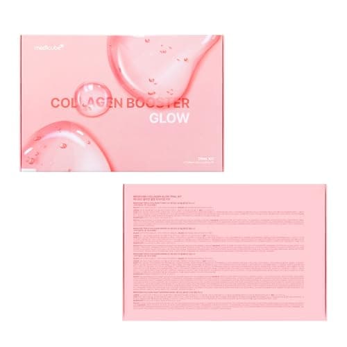 medicube Glass Skin Collagen Trial Kit | Korean Skincare Set and Kit | Gifts for women | 4-Step Skincare Set for glowy skin | Travel Size - Image 8