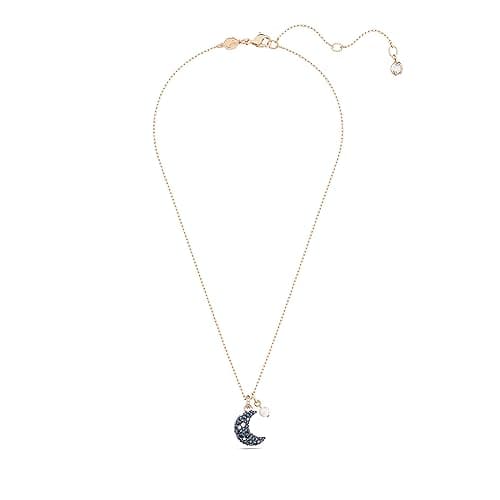 Swarovski Sublima pendant, Moon, Multicolored, Rose gold-tone Finished - Image 2