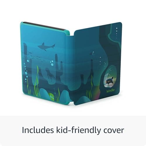Amazon Kindle Kids 16GB (newest model) - If it breaks, we will replace it, includes ad-free books and cover, with glare-free display, faster page turns - Ocean Explorer - Image 3