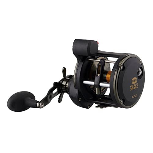 PENN Squall II Level Wind Conventional Fishing Reel,Black Gold, 30LWLC - Image 2