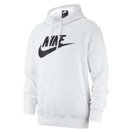 Nike Mens Futura Sweatshirt Fitness Hoodie White XL - Image 2