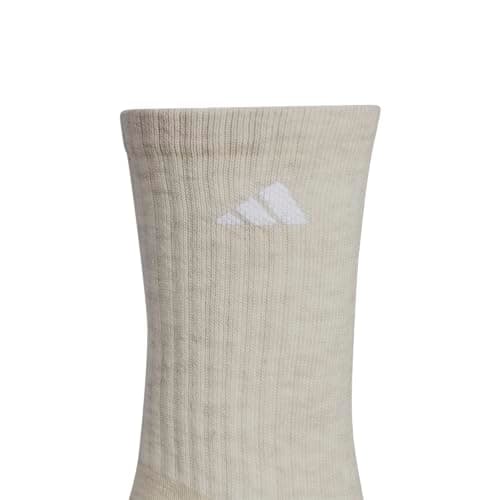adidas Women's Athletic Cushioned Crew Socks 6 Pairs | 6-Pack, Targeted Cushioning, Arch Support, Breathable Moisture-Wicking, Reinforced Heel & Toe, All-Day Comfort - Image 3
