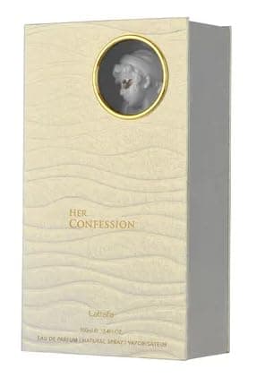 Lattafa Her Confession - Vanilla, Floral, Amber, Musk - Eau de Parfum Long-Lasting Fragrance for Women, 3.40 Ounce / 100 ml - Image 3