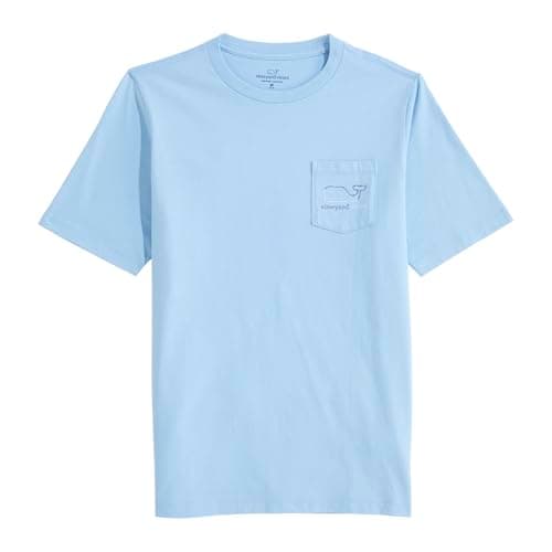 vineyard vines Boys' Burgee Vintage Whale Short-Sleeve Pocket Tee, Jake Blue - Image 2