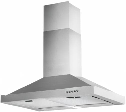 Wall Mount Range Hood 30 inch with Ducted/Ductless Convertible Duct, Stainless Steel Chimney-Style Over Stove Vent Hood with LED Light, 3 Speed Exhaust Fan, 450 CFM Button Control Mesh Filters - Image 11
