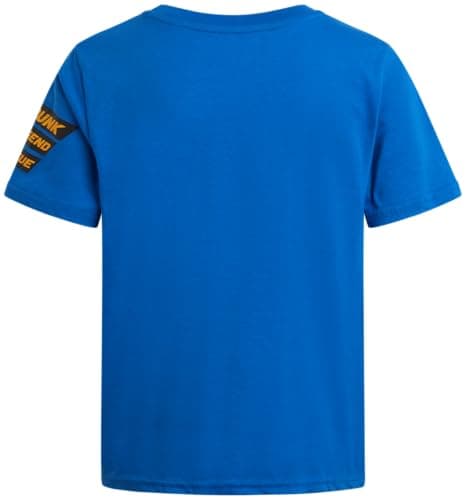 Pro Athlete Boys T Shirts - 4 Pack Performance Athletic Shirts for Boys - Crewneck Short Sleeve Graphic Tees (Size: 5-16), Size 14/16, Grey/Black/Blue/Navy - Image 6