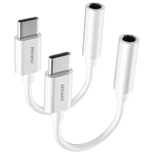 USB C to 3.5mm Headphone Jack Adapter for iPhone 16/16 Pro/15/15 Pro/Pro Max/Plus, Type C Aux Audio Dongle Cable Cord Compatible with iPad, Samsung Galaxy S23/S23/S22/S21Ultra, MacBook,Note