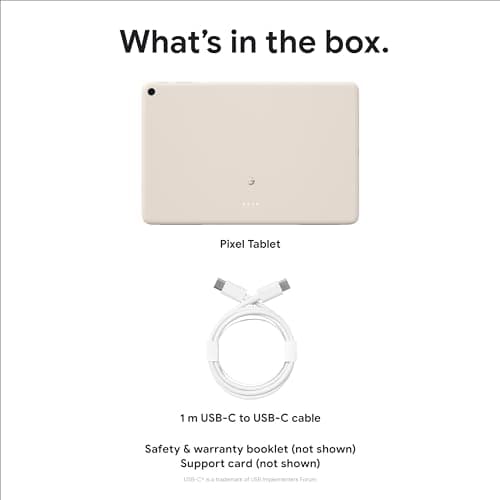 Google Pixel Tablet - Android Tablet with 11-Inch Screen and Extra-Long Battery Life - Porcelain - 8 GB RAM - 128 GB - Image 10