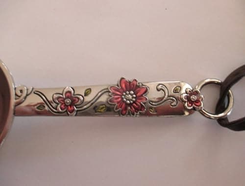 4-Piece Measuring Spoons Set Pigs with Flowers - Image 6