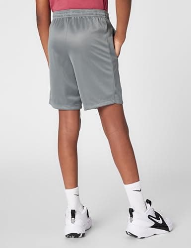 Nike Unisex Kids Trophy23 Dri-Fit Training Shorts, Smoke Grey/Smoke Grey/White, X-Large - Image 3