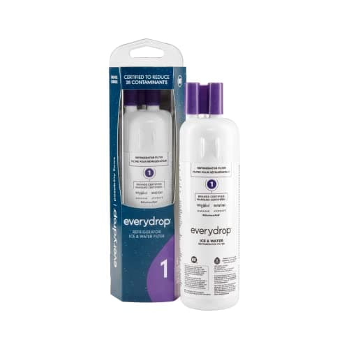 everydrop by Whirlpool Ice and Water Refrigerator Filter 1, EDR1RXD1, Single-Pack , Purple - Image 2