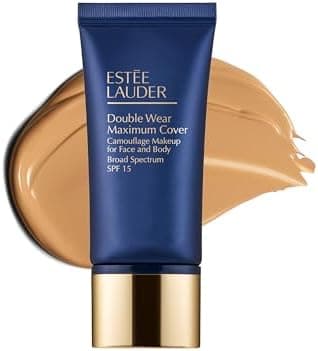 Estée Lauder Double Wear 24-Hour Maximum Cover Camouflage Foundation Makeup for Face and Body SPF 15 | Full Coverage | Tattoo Cover Up Makeup Waterproof, 1.0 Fl Oz - Image 2