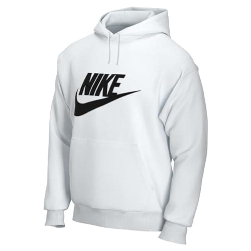 Nike Mens Futura Sweatshirt Fitness Hoodie White XL