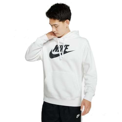 Nike Mens Futura Sweatshirt Fitness Hoodie White XL - Image 4