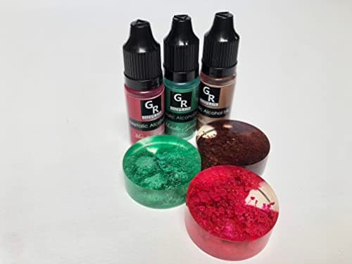 Metallic Alcohol Ink Set -26 Metallic Colors Alcohol Based Ink for Resin Art, Fluid Art,Resin Craft,Resin Petri Dish，Alcohol Ink Paint for Yupo,Tumbler (Metallic 26 Color Set) - Image 6