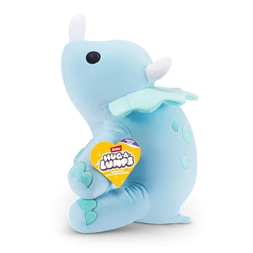 Hug-A-Lumps Dino(Delilah) Weighted Plush 3.3 Lbs, Cuddly, Squishy, Comfort Plush, Anti-Stress by ZURU - Image 9
